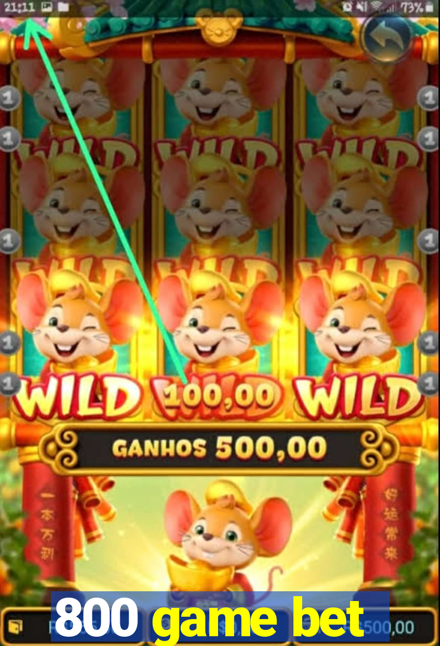 800 game bet